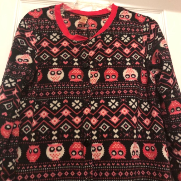 Women’s Fuzzy Own Onesie with Slipper Feet - Picture 2 of 4